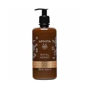 Apivita Royal Honey Creamy Shower Gel with essential oils 500 ml