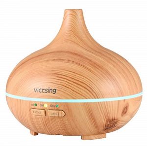 essential oil diffuser with lights and timer