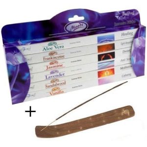 incense set with holder