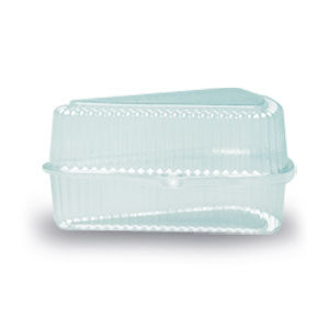 Envase plástico triangular alto