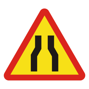 estrechamiento ambos