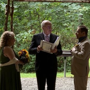 Wedding Ceremony for Sherry and Johnny at Eagle Fern Park 09-19-2019