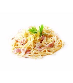 Паста "Карбанара" с сыром и беконом  вес нетто  250 гр.+/- 5 гр.