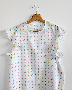 Blouse ROSIE, Vintage, Fun, Pop et Engagée