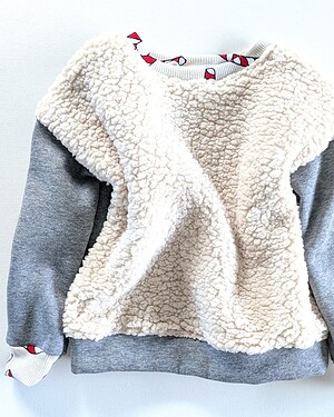 Sweat Enfant en Sherpa: Douceur Unique, Idéal pour l'Hiver