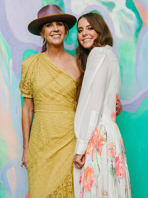 Summer 2021 Peachy Capsule Collection Blair Farris with Daughter Sydney Farris