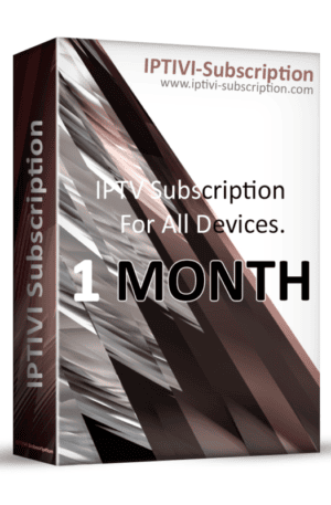IPTV Subscription - IPTIVI Subscription - 1 Month - IPTV PACK