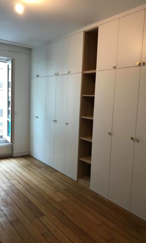 construction d'un placard