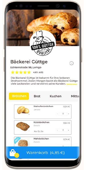baeckerei app
