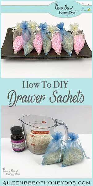 How to DIY Drawer Sachets | DIY | Laundry | Cleaning Tips