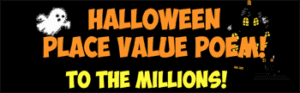 halloween place value to the millions