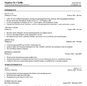 After Resume Makeover