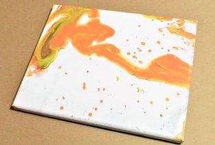 Day 28 Acrylic Pouring Color Theory Series5