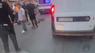 BAYRAMPAŞA’DA YOLUN KARŞISINA GEÇMEYE ÇALIŞAN YAŞLI ADAM, KAMYONUN ÇARPMASI SONUCU HAYATINI KAYBETTİ