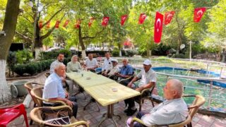 HİSARCIK DEREKÖY’DE "ARAZİ TOPLULAŞTIRMASI" SÖYLEŞİSİ DÜZENLENDİ