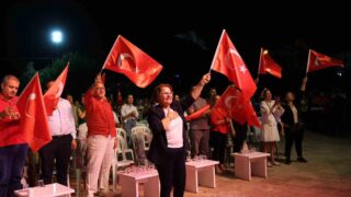 DİDİM’DE VATANDAŞLAR BAYRAM COŞKUSUNU YAŞADI