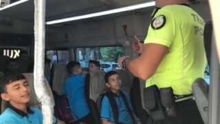 MUĞLA’DA OKUL SERVİSLERİNE SIKI DENETİM