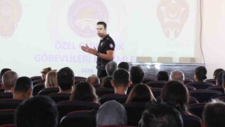 AYDIN GENÇLİK VE SPOR İL MÜDÜRLÜĞÜ İLE BAĞLI BİRİMLERDE GÖREV YAPAN KORUMA VE GÜVENLİK GÖREVLİSİ PERSONELİNE YÖNELİK GELİŞİM EĞİTİMİNİN İLK GÜNÜ GERÇEKLEŞTİRİLDİ