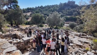 BODRUM’DA ÖĞRENCİLER PEDASA ANTİK KENTİ’NDE TARİH VE DOĞAYLA BULUŞTU