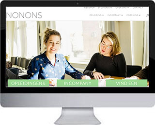 NONONS website / webshop / studieplein