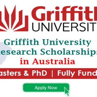 Griffith University Research Scholarships 2024-25 in Australia (Funded)