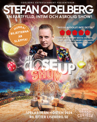 Stefan Odelberg - My Close Up Show på Grand Curiosa