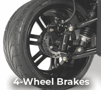 4 Wheel Hydraulic Brakes