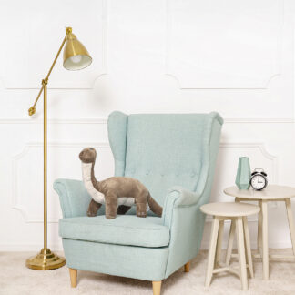 Dinosaur Sasha - brown, 80 cm