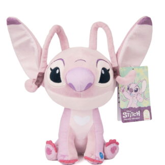 Stitch with sound - pink, 35 cm