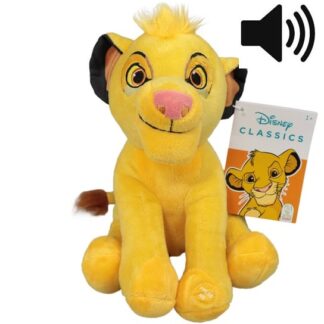 Simba mit Ton - gelb, 20 cm