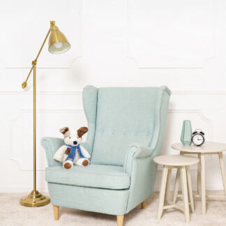 Dog Robert - white and brown, 30 cm