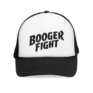 Booger Fight Mesh Cap, Funny Dad Hat, Gift for Dad, Casual Trucker Hat, Humorous Cap for Friends, Birthday Gift
