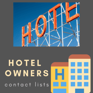 Hotel Franchise Owners Contact List