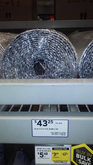I think its really important to but a layer of insulation (in the form of double bubble wrap) in the floor... now to convince James it's worth it.