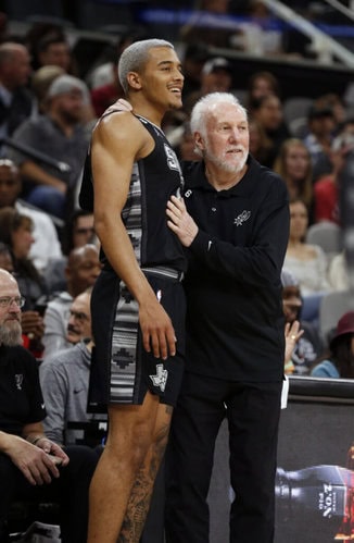 Jeremy Sochan - San Antonio Spurs - International Games (Mexico) -  Game-Worn Association Edition Jersey - 2022-23 NBA Season