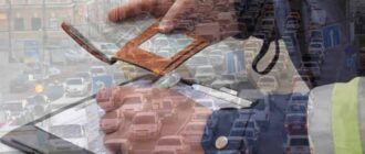 Сотрудник дпс выписывает штраф