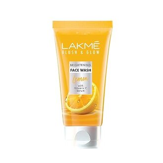 LAKMÉ Blush & Glow Lemon Freshness Gel Face Wash With Lemon Extracts 100 G
