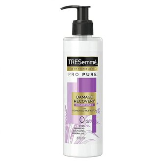 TRESemme Pro Pure Damage Recovery Conditioner For Damaged Hair, 370 Millilitre With Fermented Rice Water, Sulphate Free & Paraben Free (Jasmine)