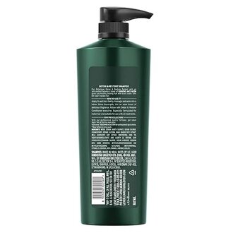 Tresemme Detox & Restore Shampoo, With Ginseng And Neem, No Dyes, No Parabens, Safe For Colour-Treated Hair, 580 ml - Image 6