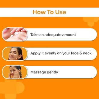 1% Hyaluronic Long Lasting Sunscreen SPF 50 PA++++ with Hyaluronic Acid & Vitamin E for Broad Spectrum Protection- 50 g | 6 Hrs. Sun Protection | Water & Sweat Resistant | No Reapplication Needed - Image 3