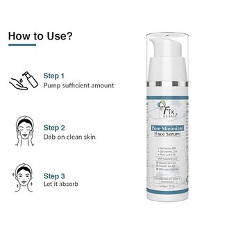 Fixderma 20% Niacinamide Serum for Face for Pore Minimizer with 2.5% Glucosamine & Hyaluronic Acid Serum | Open Pores Serum | Hydrating Serum | Face Serum for Men & Women - 30g - Image 5
