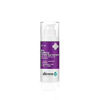 The Derma Co 5% Caffeine Under Eye Serum with Retinol & Peptide for Dark Circles & Puffiness Treats Dark Circles | Fights Signs Of Aging