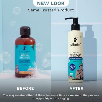 Pilgrim Mild Sulphate Free Shampoo (Argan Oil) For Dry Frizzy Hair, Men and Women, No Sulphate No Paraben, Korean Beauty Secrets (Shampoo), 200ml - Image 4