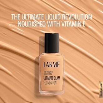 LAKMÉ FOREVER MATTE Foundation, Dewy Finish, Lightweight, Waterproof, With Vitamin E For Nourishing Skin & Oil Control,Natural Marble, 27Ml - Image 6