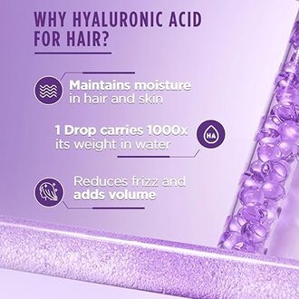 L'Oreal Paris Moisture Sealing Conditioner, With Hyaluronic Acid, For Dry & Dehydrated Hair, Adds Shine & Bounce, Hyaluron Moisture 72H, 180ml - Image 4