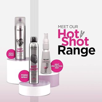 BBlunt Hot Shot Finish Spray For Radiant Shine - 200 ml | Designed for Indian Hair | For Men & Women - Image 2
