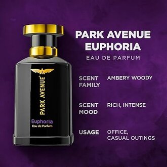 Park Avenue Euphoria – Eau De Parfum Men, 100ml | Perfume for Men | Premium Luxury Fragrance Scent | Long-lasting Aroma Perfume - Image 5