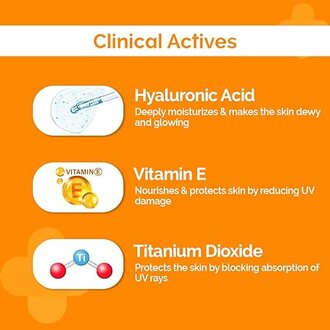 The Derma Co 1% Hyaluronic Sunscreen Aqua Ultra Light Gel with SPF 50 PA++++ For Broad Spectrum, UV A, UV B & Blue Light Protection - 50g(dermaco) - Image 4