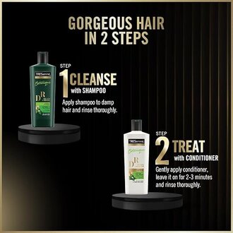 Tresemme Detox & Restore Shampoo, With Ginseng And Neem, No Dyes, No Parabens, Safe For Colour-Treated Hair, 580 ml - Image 5