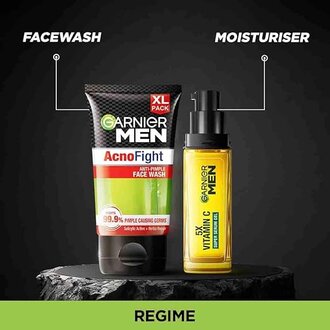 Garnier Men Acno Fight Anti Pimple Face Wash, Anti Pimple Face Wash with Salicylic Acid and Herba Repair, Suitable for all Skin Types, 150g - Image 4